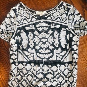 Ever Leigh Boho Pattern Top